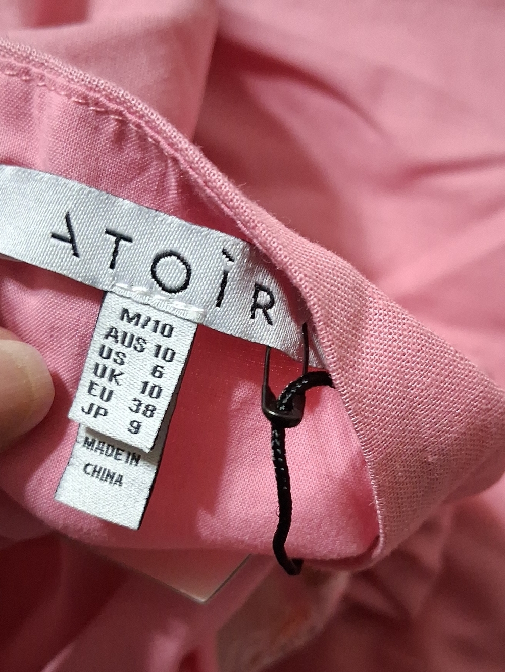 ATOIR Dress Womens 6 PINK New Formal Party Wedding Long Sleeves  EMBROIDERED - Picture 5 of 6